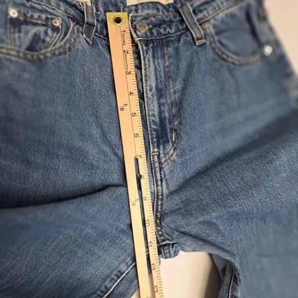 Levi's Jeans Women 26 Balloon Leg Baggy Barrel Horseshoe 80s Style Retro Vintage