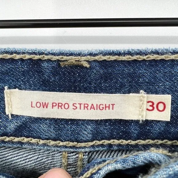 Levi's Low Pro Straight woman's denim Jeans Pant Waist 30