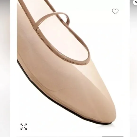 Like New Jeffrey Campbell Mesh Ballet Flats
