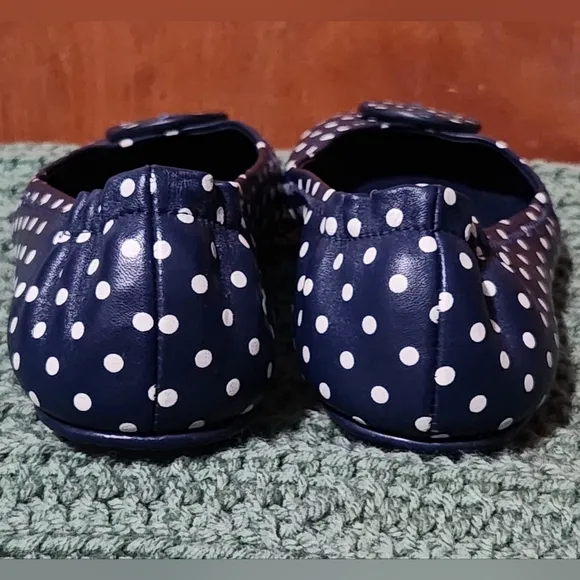 Like-new Tory Burch Minnie Travel Bllet Flats, Sz 8.5