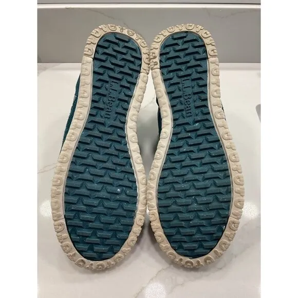 LL Bean Mountain Classic Quilted Ankle Boots Women US Size 9