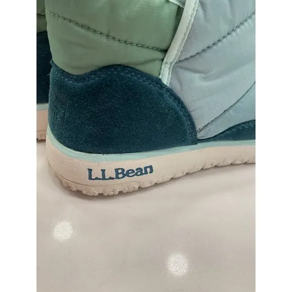 LL Bean Mountain Classic Quilted Ankle Boots Women US Size 9