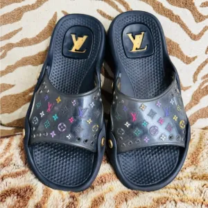 Louis Vuitton Multicolor Murukami Pool Slides
