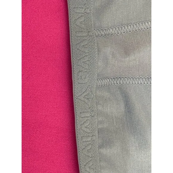 Lululemon IVIVVA Athletica Pink Racerback Tank Top Polyester Lycra Blend Active