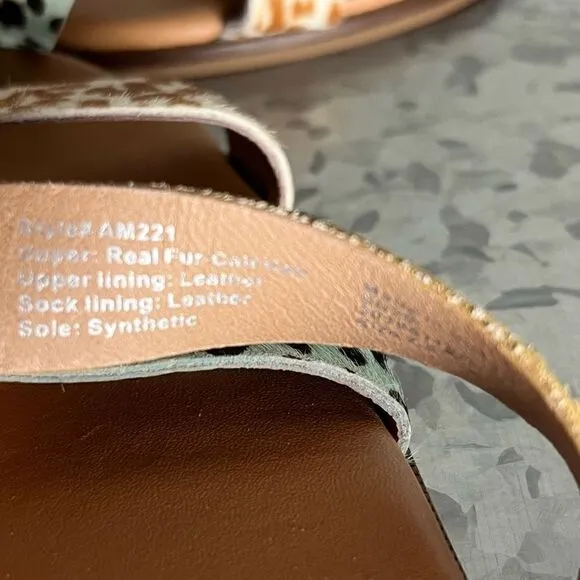Madewell Illana Strappy Slide Sandal Size 7.5
