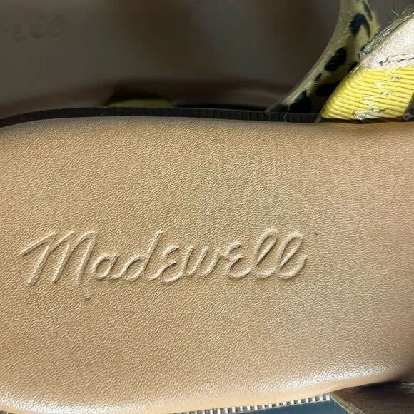 Madewell Illana Strappy Slide Sandal Size 7.5