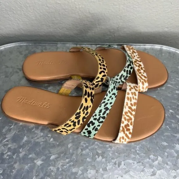 Madewell Illana Strappy Slide Sandal Size 7.5