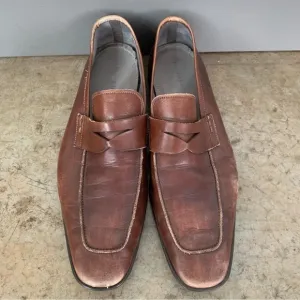 Magnanni Leather Penny Loafers Size 9M