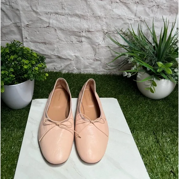 Mansur Gavriel Dream Leather Ballerina Flats size 42