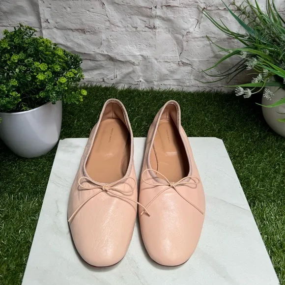 Mansur Gavriel Dream Leather Ballerina Flats size 42