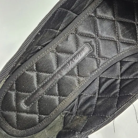 Marc by Marc Jacobs Black Suede Cat Face Loafers | Size 9.5