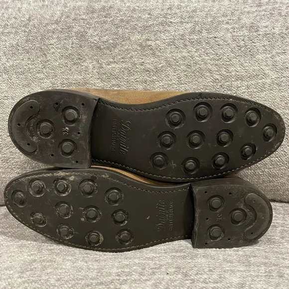 Martin Dingman Leather Slip On Loafers for Men, Size 9 1/2 D.