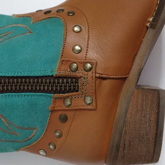 Matisse Tumbleweed Coastal Cowgirl Western Leather Rodeo Boots US 8
