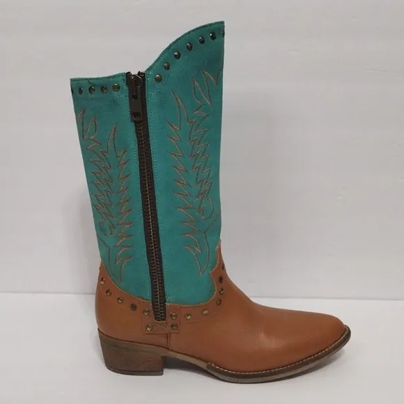 Matisse Tumbleweed Coastal Cowgirl Western Leather Rodeo Boots US 8