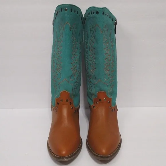 Matisse Tumbleweed Coastal Cowgirl Western Leather Rodeo Boots US 8