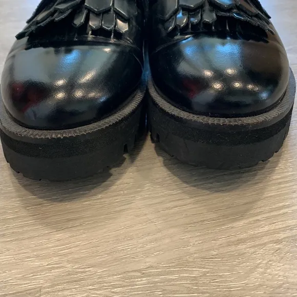 Max &amp; Co Apertura Kilt Lug Sole Lace Up Loafers