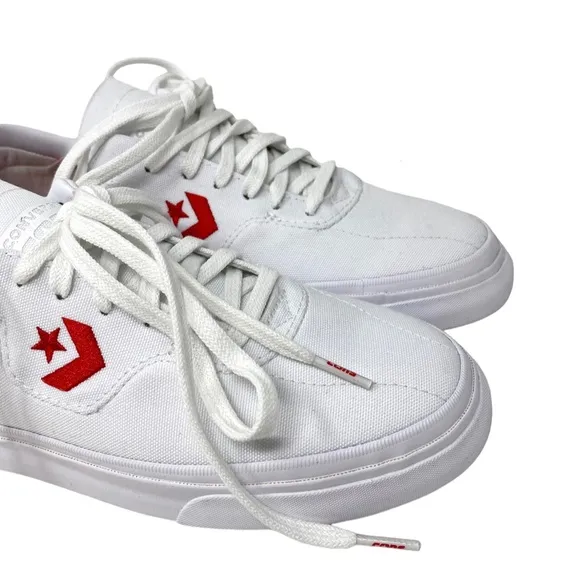 💖MEGA SALE💖Converse Louie Lopez Pro OX Low Top White Canvas Men’s A02416C