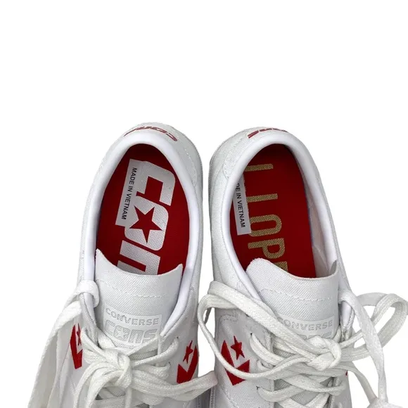 💖MEGA SALE💖Converse Louie Lopez Pro OX Low Top White Canvas Men’s A02416C