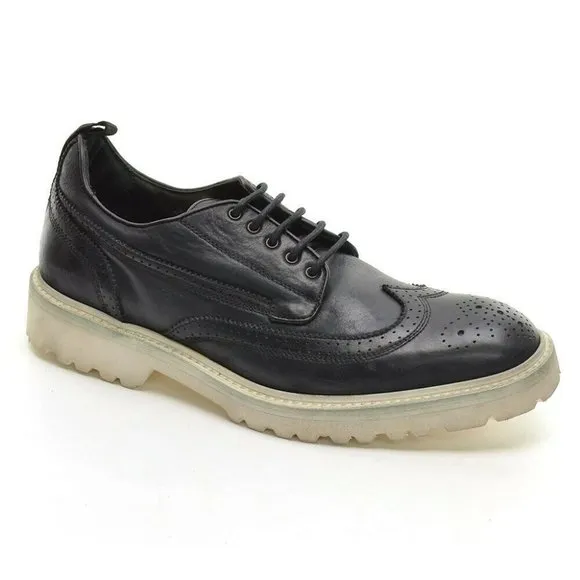 Men Rag &amp; Bone Black Wingtip Sneaker Oxford 42 New