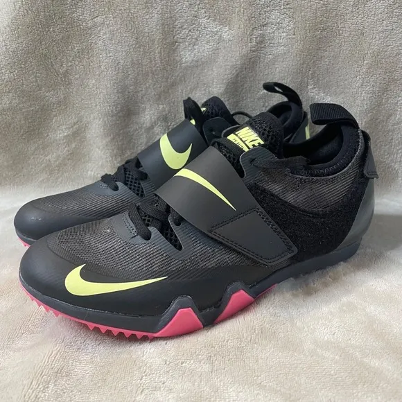 Men Size 4.5 / Womens 6 Nike Zoom Pole Vault Anthracite Fierce Pink (runs Small)