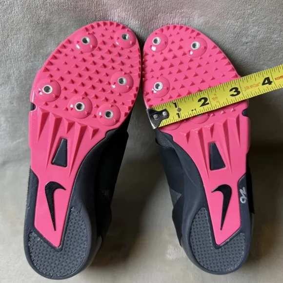 Men Size 4.5 / Womens 6 Nike Zoom Pole Vault Anthracite Fierce Pink (runs Small)