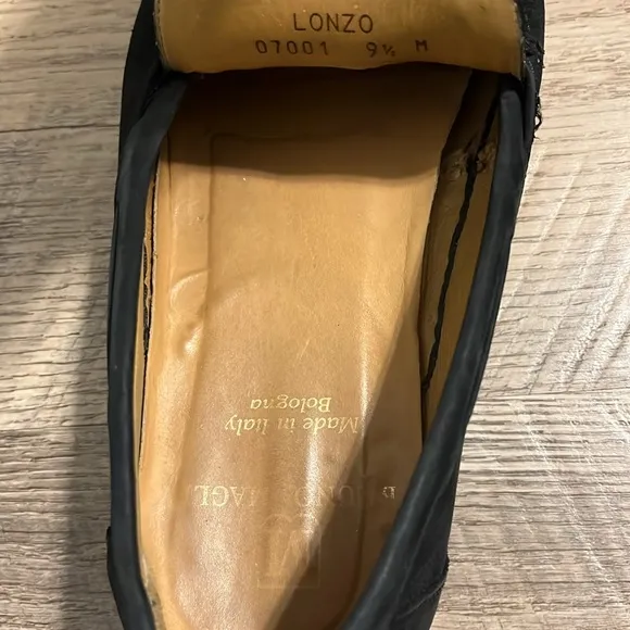 Men's‎ Bruno Magli Black Loafers 9.5