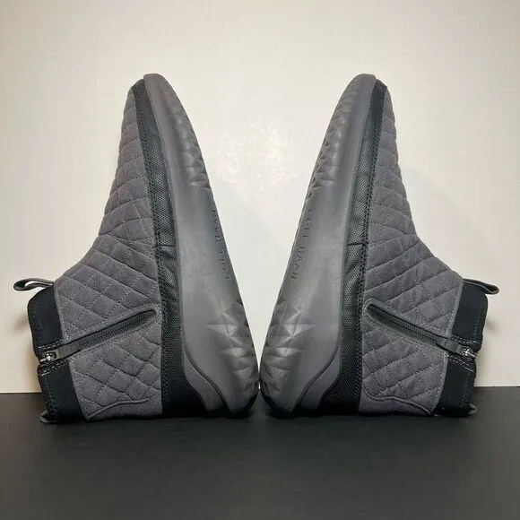 Mens COLE HAAN 5.ZERØGRAND Reset High Dark Pavement Quilted Boots / Size 9 M