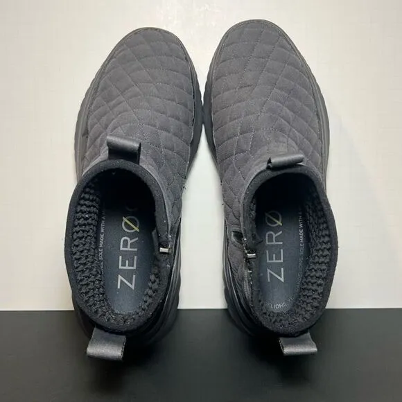 Mens COLE HAAN 5.ZERØGRAND Reset High Dark Pavement Quilted Boots / Size 9 M