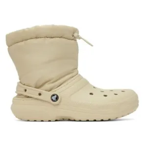 Mens CROCS Off-White Neo Puff Boots Size: 10 NEW