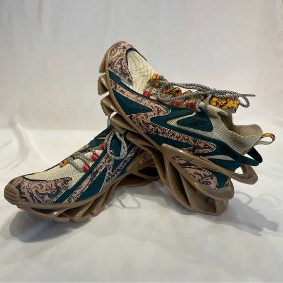 Men’s Fashion Sneakers with Unique Design - Size 44