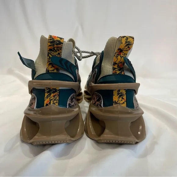 Men’s Fashion Sneakers with Unique Design - Size 44