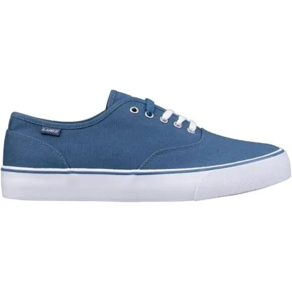 Men's Lear Classic Canvas Fashion Sneaker Padded Collar Vulcanized Rubber