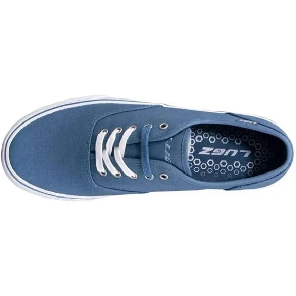 Men's Lear Classic Canvas Fashion Sneaker Padded Collar Vulcanized Rubber