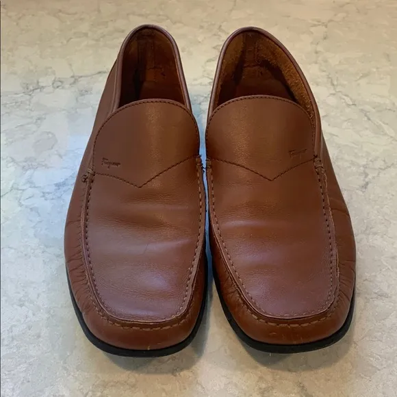 Men's Salvatore Ferragamo Leather Loafers