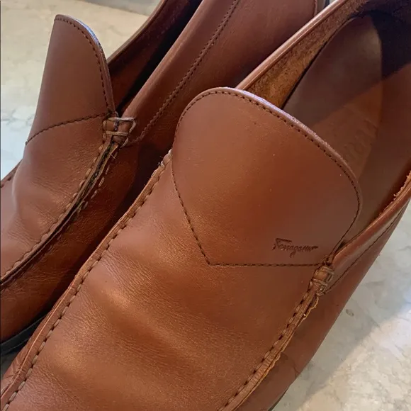 Men's Salvatore Ferragamo Leather Loafers