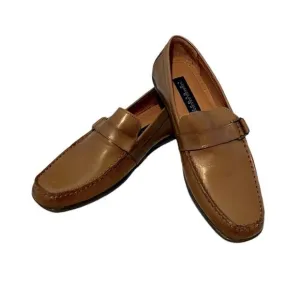Men’s Giorgio Brutini Le Glove Brown Leather Driving Loafers Size 10 NWOT