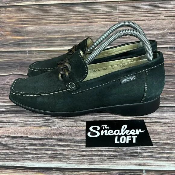 Mephisto Cool Air Loafers Comfort Women's Leather Shoes