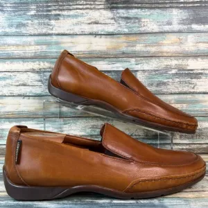 Mephisto Edlef Mens Sz 10 Loafers Casual Dress Slip On Comfort Apron Toe Leather