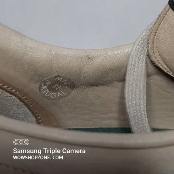 Mephisto Match Walking Shoes Womens Size 9.5 Cream Sports Unisex Loafers Comfort
