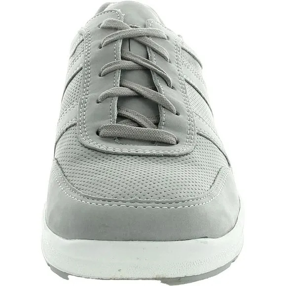 Mephisto Womens Rebeca Gray Lace-Up Casual And Fashion Sneakers NWOB