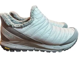 Merrell Antora Sneakers Moc Ripstop Upper Vibram Soles NEW Size 10 Silver/Gray