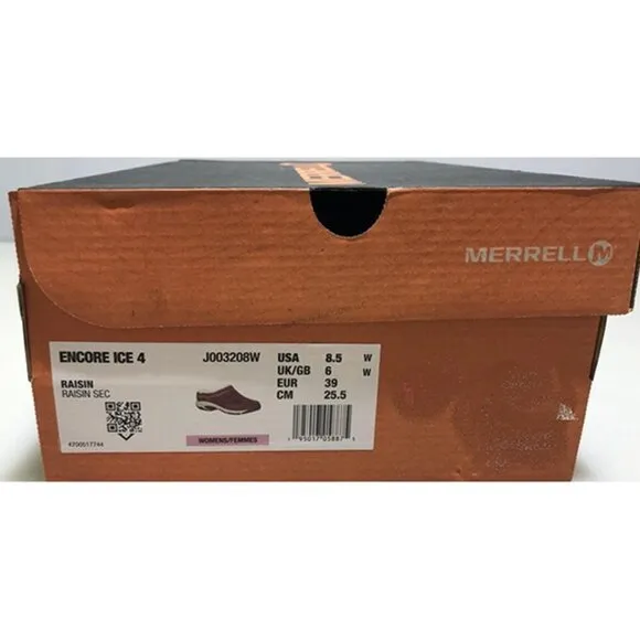 Merrell Encore Ice 4 Cozy Slippers With Shearling Lining Sneakers 8.5 NIB
