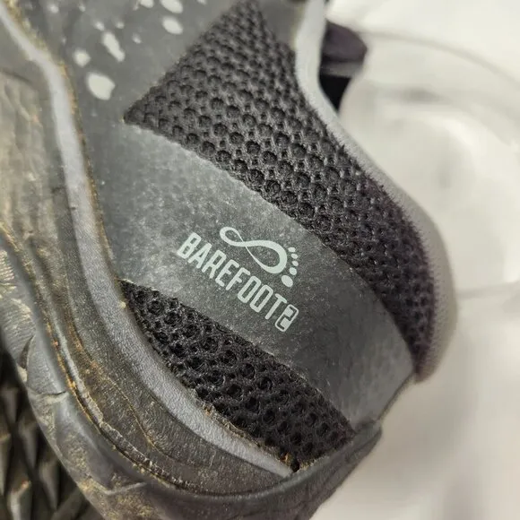 Merrell Trail Glove 5 Black Grey Barefoot Shoes Sneakers Minimalist Women's 8.5