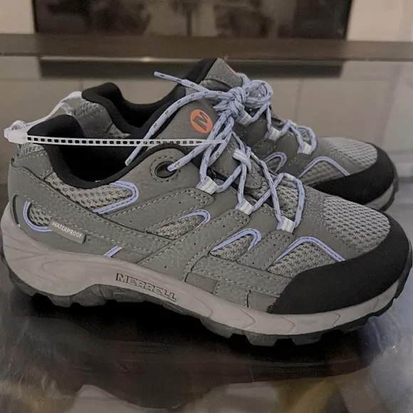 MerrellKids' Moab 2 Low Lace Waterproof Sneakers.