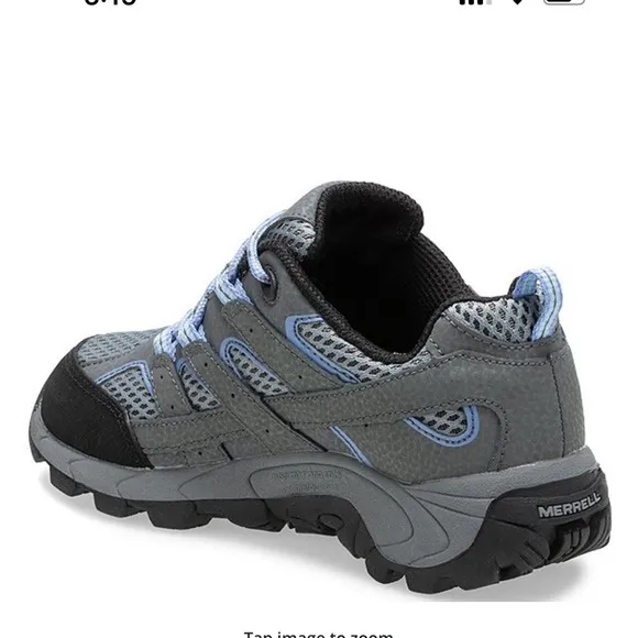 MerrellKids' Moab 2 Low Lace Waterproof Sneakers.