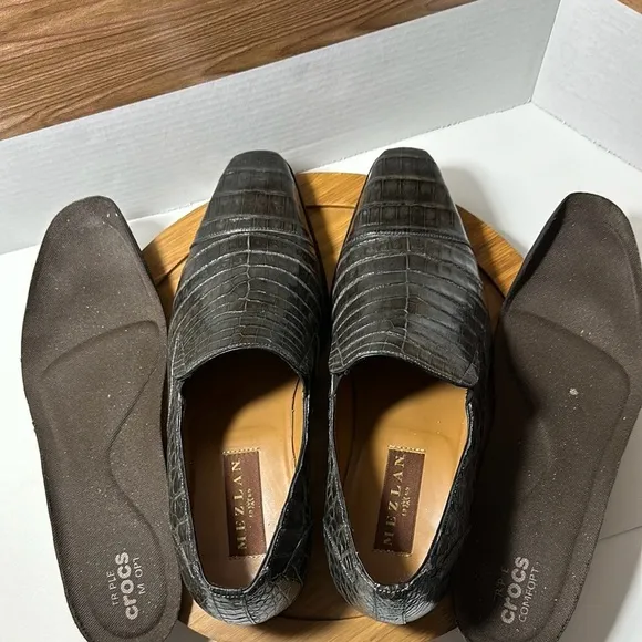 MEZLAN Men’s  Crocodile  Loafers