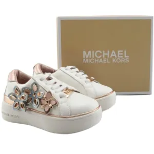 Michael kors floral embellished sneakers Sz 6 NIB