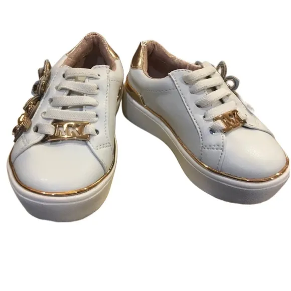 Michael kors floral embellished sneakers Sz 6 NIB