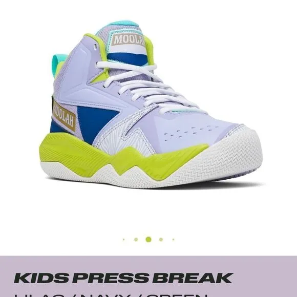 Moolah lilac/navy/green Sneakers NO Box included