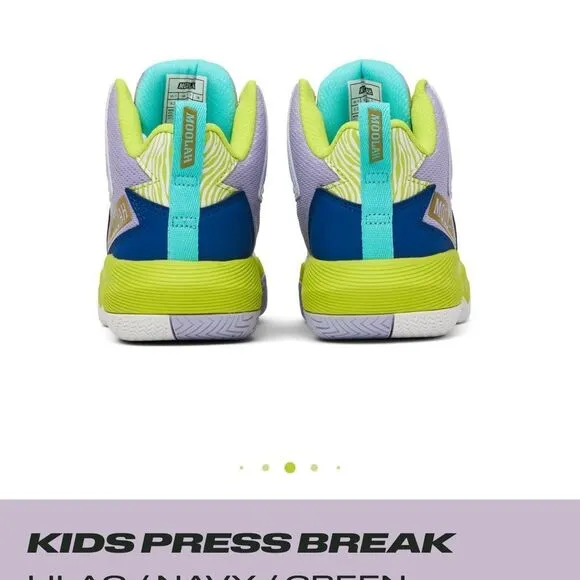 Moolah lilac/navy/green Sneakers NO Box included